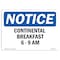 Signmission OSHA Notice, 3.5" Height, 9 Am Sign, 5" X 3.5", Landscape OS-NS-D-35-L-10816 - alternate 1